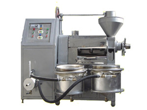 machine de presse d’extraction d’huile de graines
