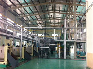 fabrication de machine de raffinerie d'huile de palme