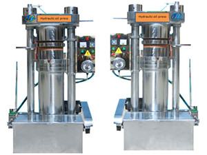 machine d'extraction d'huile hydraulique de sésame