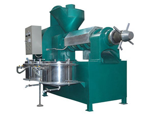 exploité machine de presse d'huile de soja de noix guinée équatoriale